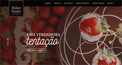 Desktop Screenshot of dolcegusto.com.br