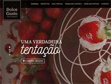 Tablet Screenshot of dolcegusto.com.br